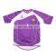 Lady ourside sport training V neck purple soccer jersey