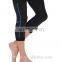 Custom compression sports leg sleeve mens basketball leg sleeve balck