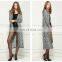 Latest Fashion Design Ladies Long Sleeve Cardigan