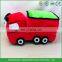 Promotional custom stuffed car plush school bus toy