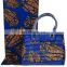 2017 Latest Design African Fabric Wax Print Ladies Purse Bag Handbag and wristlet G20160813