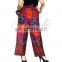 Ladies Thai Cotton Styles Mixed pattern S-XL wide leg ,Drop Crotch pants