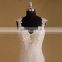 Elegant Mermaid Beaded Bodice Low Back Lace Wedding Dress