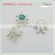 XSXZ698134-2 Mini good looking rhinestone snowflake flower brooch, handmade rhinestone christmas brooches