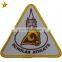 Most popular Factory supply Customized designed shape green embroidery patch