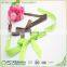 PC double face satin gift bow with adhesive