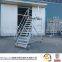 Mobile Industrial Metal Step Ladders