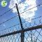Cyclone wire fence philippines with pvc coated chain link mesh fence