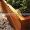2017 Trending Products Mini Rectangular Corten Steel planters indoor