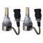 2x 9006 HB4 3000K Golden Yellow High Power COB LED Fog Lights Driving Bulb DRL