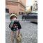 C1007/All-match casual korea fashion girls false two piece sweatshirt set kids wholesale cute sweatshirts