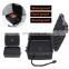 Custom 21 Count Portable Waterproof Shockproof Plastic Black Humidor Boxes Travel Cigar Case