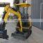 mini excavator accessories with rake hydraulic breaker drill ripper log grab attachment