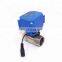 CWX-15N DC9-24V 1/4",1/2",3/4" and 1" stainless steel 304  motorized irrigation valve with timer