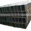 Construction Structure Square Rectangular Black Steel Pipes ERW Tubes