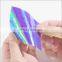 2020 Nail Stickers Set Magic Flame Lips Laser Holographic Nail Stickers Applique Aurora Manicure Art