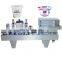 Automatic 4 lanes high speed soy milk plastic cup filling and sealing machine with CE