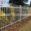 High quality D section or W Pale Steel Security Palisade Fence