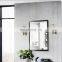 New rod bracket glass tube  light design living room hotel  led wall lamp