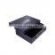 Black Gift Boxes Luxury Paper Box with Client Logo Customized Art Paper Printing and Design UV Coating Varnishing Embossing