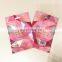 Resistant Smell Proof Mylar Bags Resealable Holographic Zipper Plastic Packaging Bags