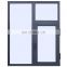 Aluminium door and windows black color finish aluminium casement window for home design