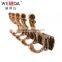 Wesda zinc alloy coat hook Hang hang clothes from a vintage copper cap Bathroom toilet 070