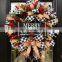 Hot Selling PVC Red Berries Small Luxury Door Garlands Wholesale Artificial Christmas Wreaths