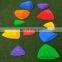 kindergarten plastic unicorn shapes connecting toys Large children game set training balance toy plastic balancing step stone