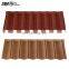 Bond stone coated metal roof tile Building Materials Stone Coated Steel Roofing Tile