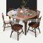 Nordic dining table wood simple dining table coffee table