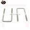 High Tensile Stainless Steel Fastener Plain Pipe Clamp U-shape Square  Bolt