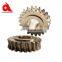 Hot Selling brass internal sprocket teeth spur gear wheel manufacturer