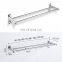 Wholesale double towel bar towel rack with hook bathroom rack bathroom shelf Stainless Steel Hanging Rack rbathroom accessories