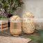 Best Price Bamboo Lantern Grass Candle Holder High Quality Candle Jar Cheap in Bulk Vietnam Supplier