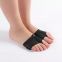 Black color Dance Sole sock Foot thongs Dancing Foot protective sleeve Dance Foot Guards