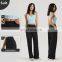 High Waist Gym Yoga Leggings With Side Pockets Custom Logo Wide Leg Sports Women Fitness Gym Pants