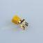 SMA Female PCB Panel Edge Mount Connector Straight Solder RF Coaxial Adapter