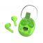 low Latency Transparent One Touch Key Bluetooth Earphone TWS Stereo Earbuds With LED Display