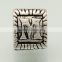 925 silver cube metal letter bead,metal alphabet letter beads
