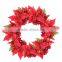 Decoration Wedding White Flower Wreath for Wedding Car/Christmas flower wreath