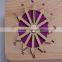 Custom shaped wooden pencil case wholesale, sanding wooden pencil packaging box