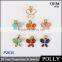 Wholesale fashion silver 925 lady butterfly pendant setting artificial stone jewelry