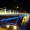 waterproof out door bridge rgb LED light project