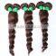 china export top Loose Wave hair brazilian 27 piece hair