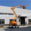 Automatic leveling 16m adjustable boom lift