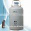 High vacuum multilayer insulation small liquid nitrogen dewar flask