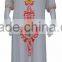 95%polyester 5%spendax Milk Silk Casual Muslim Night Robe With Print