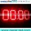 outdoor led digit screen board screen 12 inch 8 inch 20 inch 7 segment gas price led display clock led sign