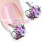 2015hotselling good quality water transfer nail art letter sticker